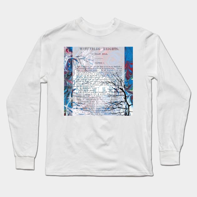 Wuthering Heights Collage Long Sleeve T-Shirt by MarbleCloud